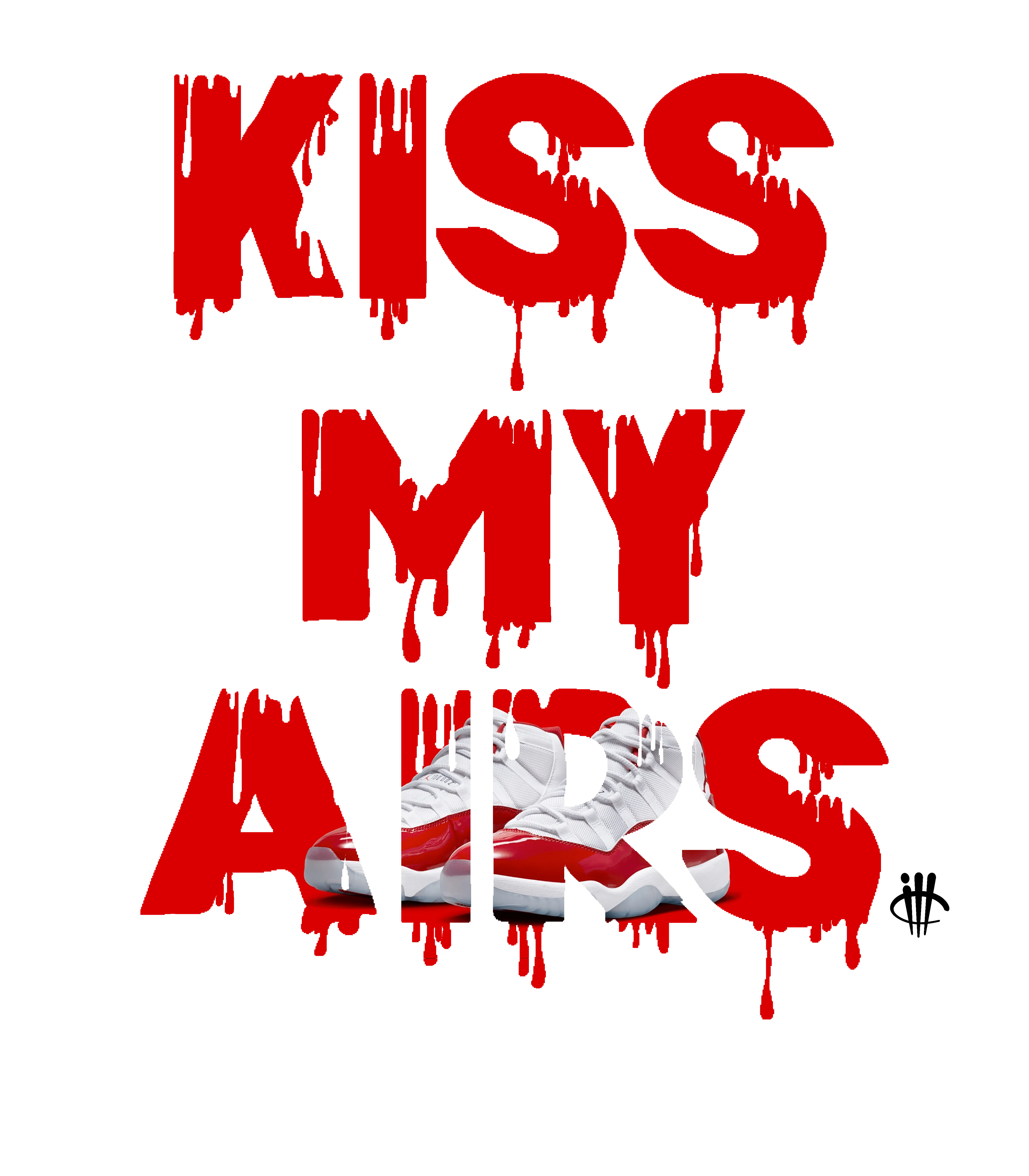 Air Jordan 11 “Cherry” White T-Shirt (kiss my airs)
