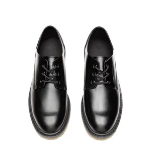 Black Leather Ankle
