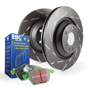 EBC Brakes S2KF1464 S2 Kits Greenstuff 2000 and USR Rotors