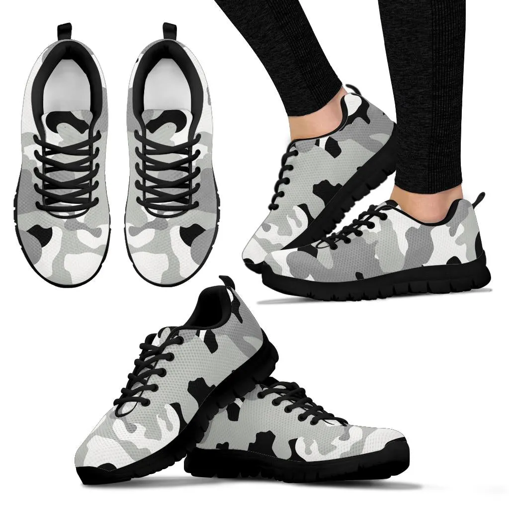 Knit Sneakers_Military Gray_Camo