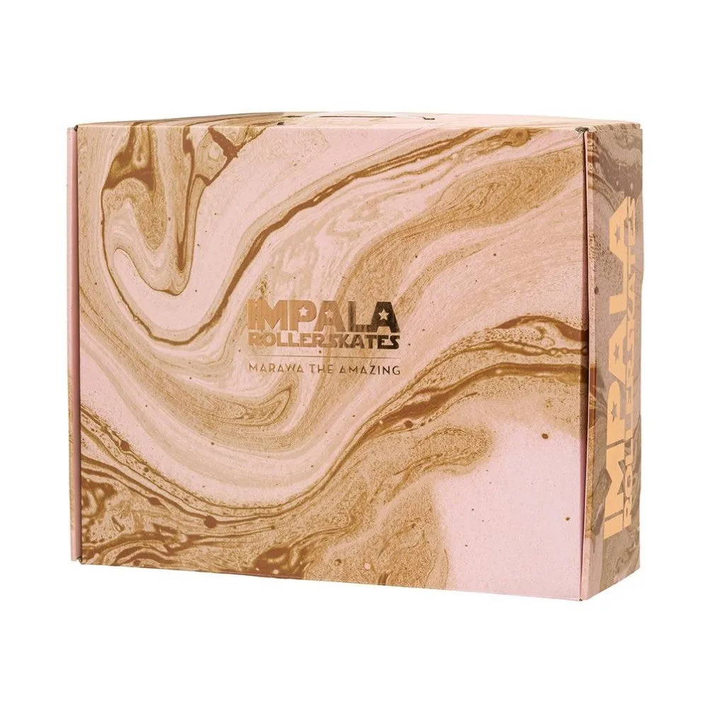 Marawa Rose Gold Impala Roller Skates